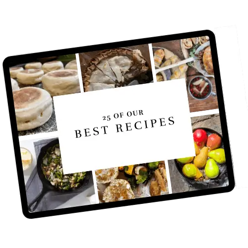 cover of 25 of our best recipes ebook